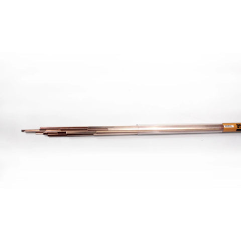 Phosphor Copper Brazing Rod Kit Nitrate Sticks 20 Pieces in a sealed tube, pro-grade for HVAC and refrigeration applications.