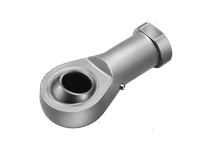 Single PHSA5 Rod End Bearing Lubrication Type, Die-Cast Housing with Female Right-Hand Thread for Industrial Linkages