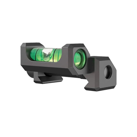 Low Profile Picatinny Bubble Level and Anti Cant Indicator for Long Range Shooting, 0.35 Inch Clearance, Lightweight 6061 Aluminum