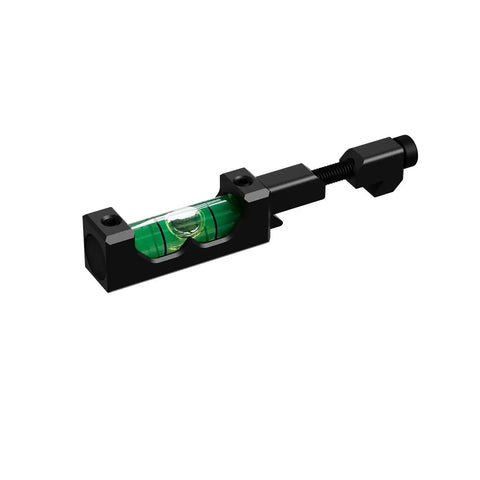 One Slot Picatinny Rail Level Bubble for Cant Correction and Steady Hits, shown as a compact, lightweight tactical mount leveler.