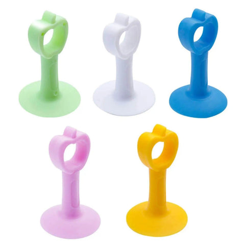 Colorful door stopper and handle crash pad mute silencer for doors and knobs wall protectors bumper guard shockproof cushion.