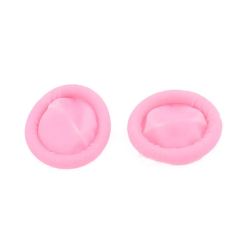 Finger Cots 500 Pack Pink Anti Static Cleanroom Fingertip Protectors For Lab And Electronics Work, Unfolded 60mm Length, Folded 4mm Diameter