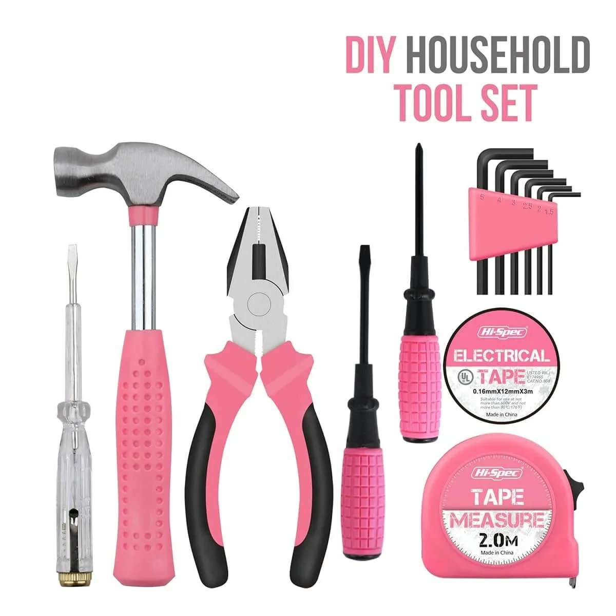 pink tool set for women - 13pc Compact Toolkit 🍁 &ndas