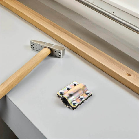 Leak Proof Pipe Clamp Kit For Quick Fixes And Emergency Leak Repair Kit, tool and clamp resting on table, DN20-110 size