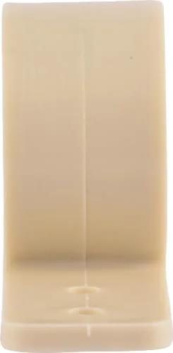 HoldRite 3/4 in standard clamp, beige plastic pipe support