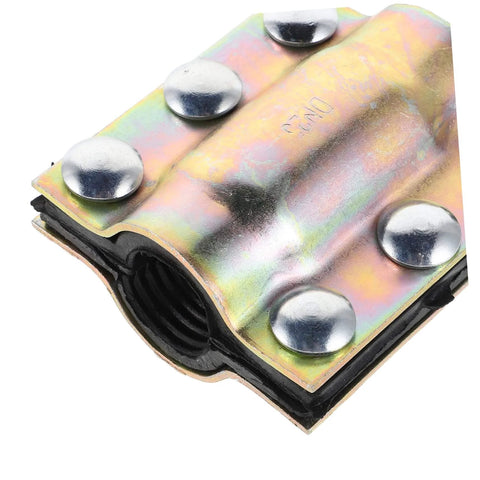 Heavy Duty Leak Repair Clamp Kit for PE PPR Steel and Iron Pipes Quick Install Emergency Leak Sealer in golden finish