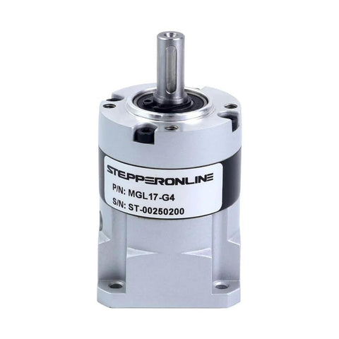 ✝️ Gearbox 5 mm Shaft Size 66 lb Load Capacity 1-Pack Mgl Series Planetary Gearbox, front view showing strong housing