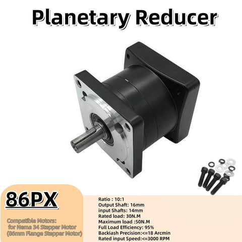 ✝️ Gearbox 14 mm Shaft Size 1-Pack Planetary Gearbox Speed Reducer with strong housing and smooth gear mesh for rotary equipment.