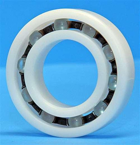 Plastic Bearing POM 6200 Glass Balls 10x30x9 - VXB Ball Bearings