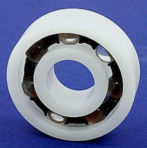 Acetal/POM Plastic Bearing 6206 - Glass Balls - 30x62x16mm