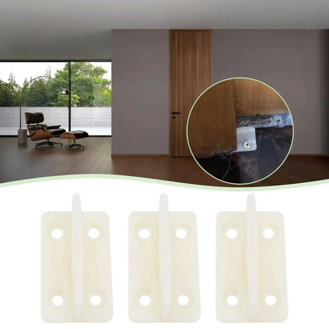 Timber Door Guide 10 Pcs Plastic Door Floor Guides For Wooden Sliding Do...