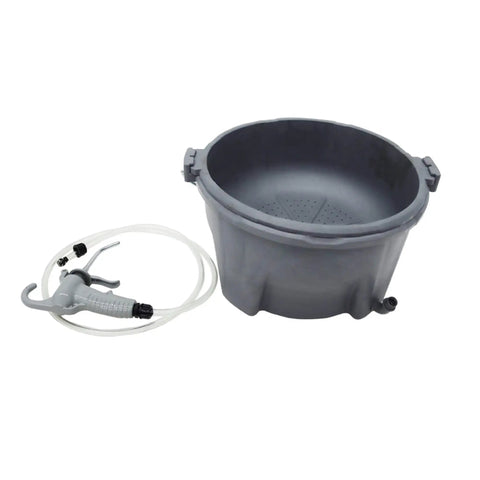 Portable Handheld Oiler Bucket For Pipe Threading With Non Automatic Oil Pipe Threader Oil Gun Lubricator Lightweight Plastic Drum