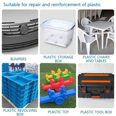 1000Pcs WaveShape Hot Staples For Plastic Welding 0.8mm And 0.6mm Sizes repairing plastic bumpers, storage boxes, and chairs