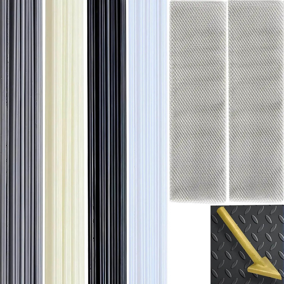 All-In-One Plastic Weld Kit With 40 Welding Rods In Fo...