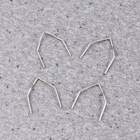 500Pcs Hot Staple Repair Kit For Plastic Welding And Car Bumper Fix Right Angle 0.8mm staples on speckled surface