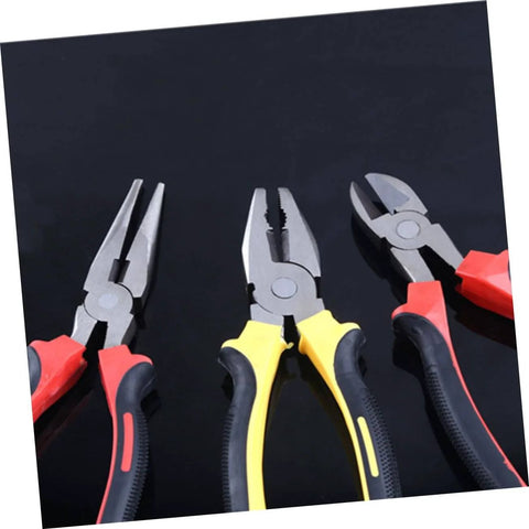 Multi Functional Household Pliers Vise Wire Cutter With Comfortable Grips, Durable Chromium Nickel Steel, Oblique Cutter Jaws