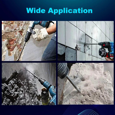 Pneumatic Air Chisel Set With Air Hammer Spring And Comprehensive Bit Collection Removing Tiles and Masonry
