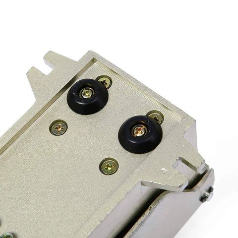 Close-up of 1/4" NPT Latching Pneumatic Foot Operated Pedal Valve Switch 5 Way 2 Position with Protective Shield FOV-N320AC.