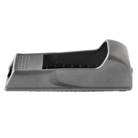 Side view of Pocket Drywall And Ceiling Tile Rasp With Replaceable Blade Designed For Fine Edge Trimming Of Drywall And Tiles