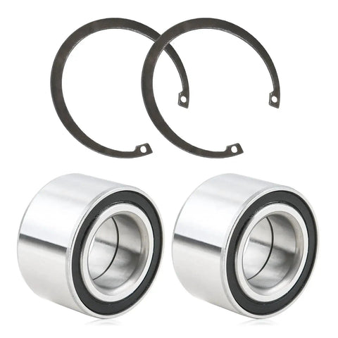 Beefed Up Front Wheel Bearings Kit For Polaris Ranger And Sportsman UTVs 35x64x37mm With Ring Clip 2 Pack OEM 3514634 Replacement