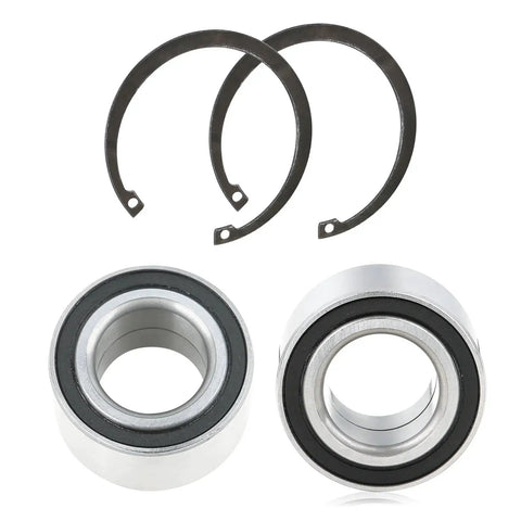Beefed Up Front Wheel Bearings Kit For Polaris Ranger And Sportsman UTVs 35x64x37mm With Ring Clip 2 Pack OEM 3514634 Replacement.
