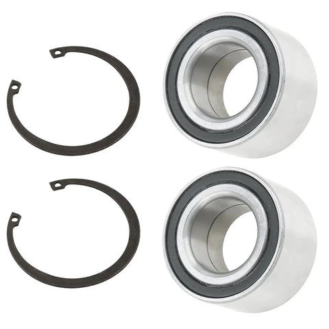 Beefed Up Front Wheel Bearings Kit For Polaris Ranger And Sportsman UTVs 35x64x37mm With Ring Clip 2 Pack OEM 3514634 Replacement