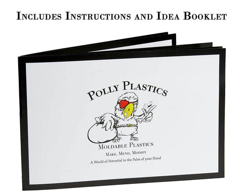 Polly Plastics idea booklet for Moldable Plastic Pellets For Cosplay And Hobbyist Crafting And Repairs Heat And Create