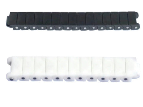 3M Wearproof Conveyor Chain 40P RS40P POM Engineering Plastic Chain Black and White Variants