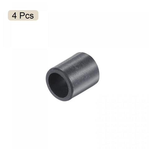 Self Lubricating POM Sleeve Bearings 5mm Bore 7mm OD 8mm Length Wrapped Oilless Bushings Black Set Of 4 shown