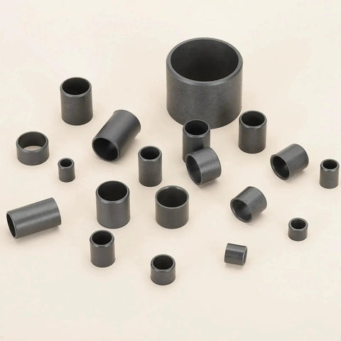 Assorted 8 Pack POM Sleeve Bearings Plastic Bushings ID 8mm OD 10mm Length 10mm Self Lubricating Oilless Black Bushing