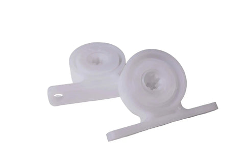 EC80 And C80 Pool Cleaner Bearings For Pentair Legend And Polaris Cleaners LL505G compatible parts, white replacement bearings, 2 pack.