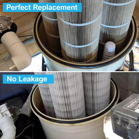 Pool Tank O Ring Replacement For Clean And Clear Plus And FNS Series Filter Tanks Fits CCP320 CCP420 CCP520 FNSP24 36 48 60 And Quad DE Filters Easy Install Durable Seal Pro Grade Pool Spa Maintenance installed view