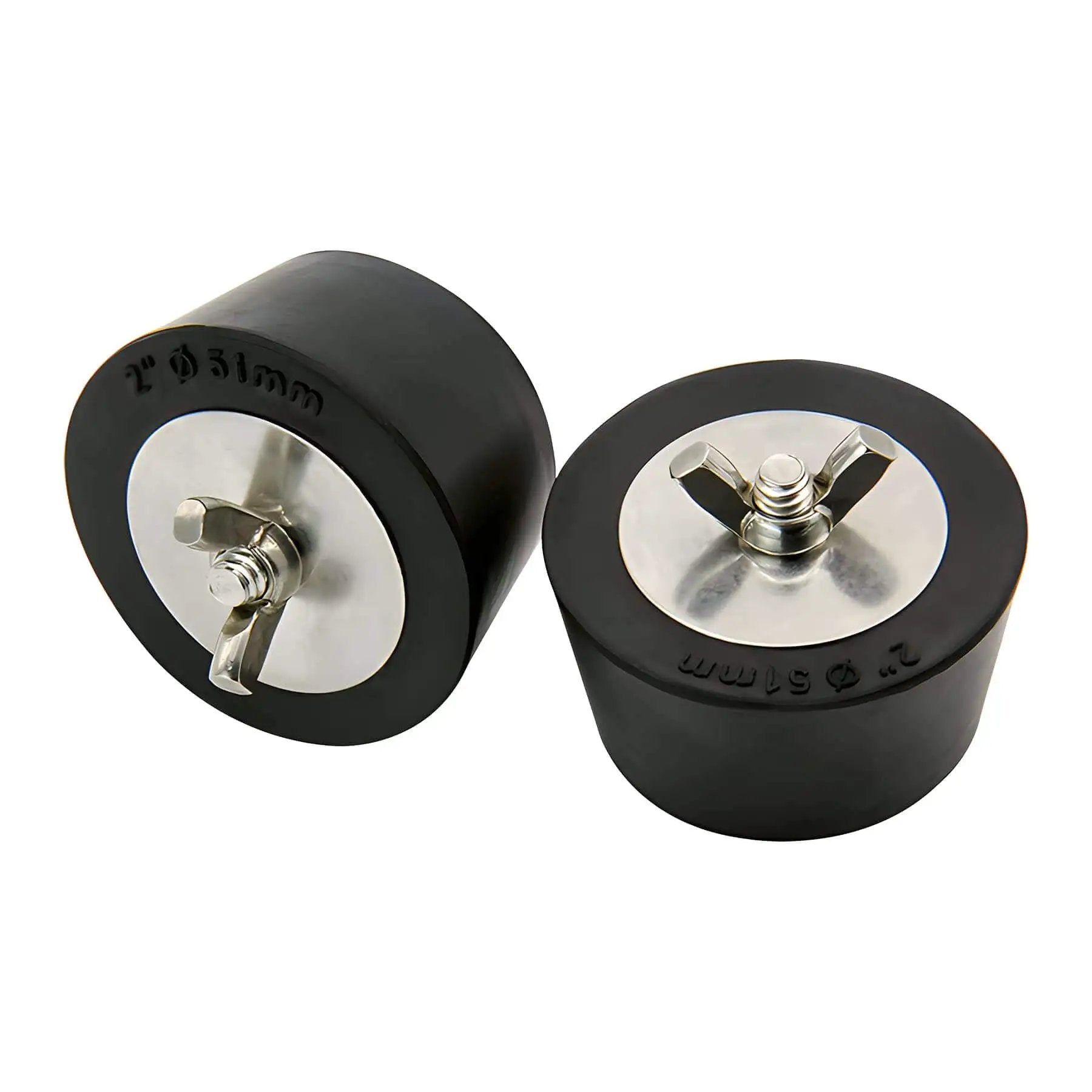 2 Inch Pool Winterizing Rubber Plugs 2 Pack With Stain...