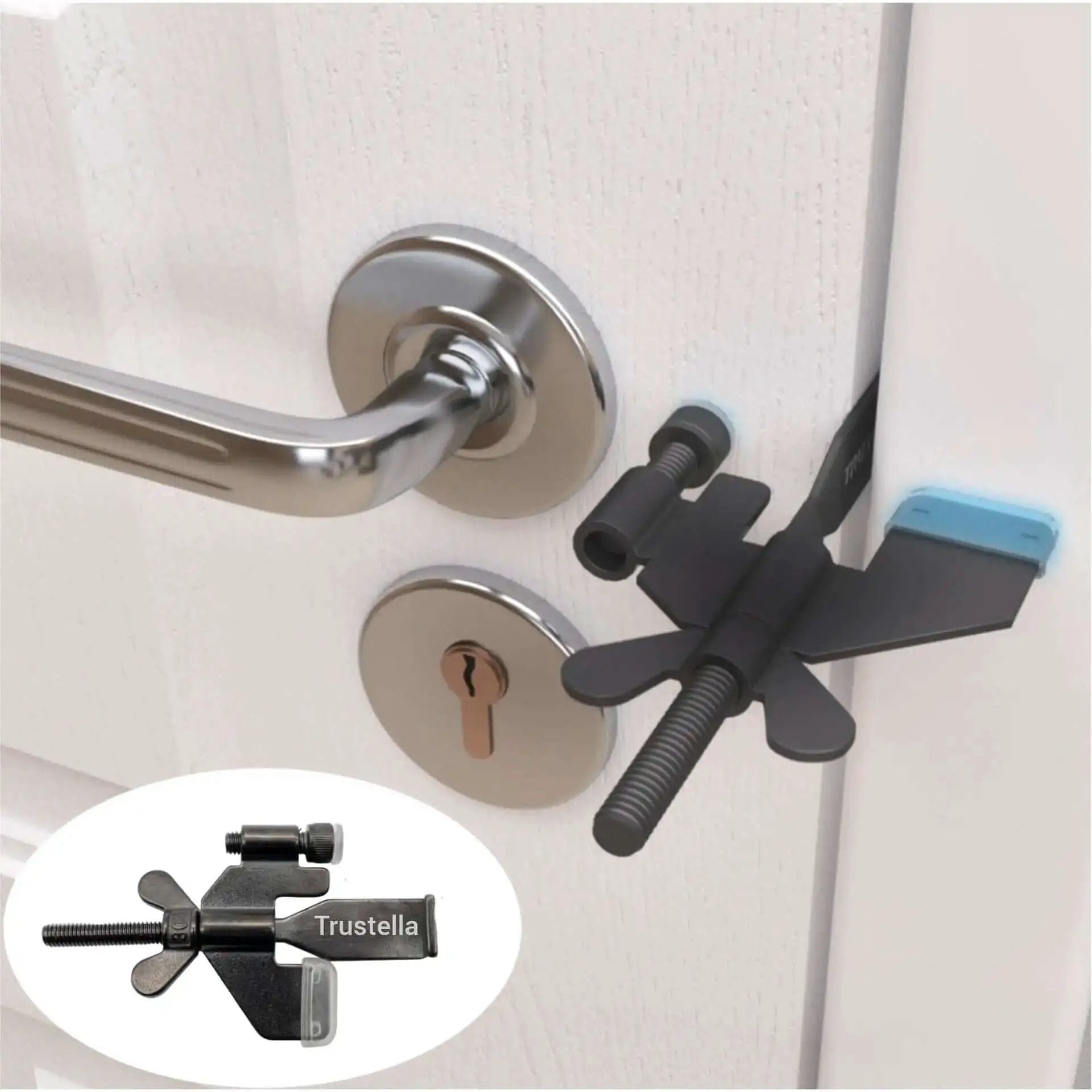 Stay Safe Anywhere Heavy-Duty Portable Door Lock 🍁 &nd...