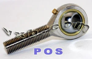 POS12 Male Rod End 12mm Right Hand Bearing - VXB Ball Bearings
