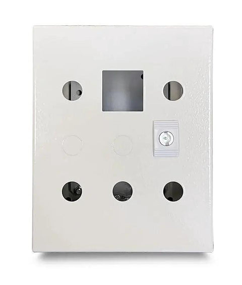 Front view of Powder Coating Oven Controller Kit 240V 30A 7200W for North American ovens up to 3x4x5 ft with wiring kit display