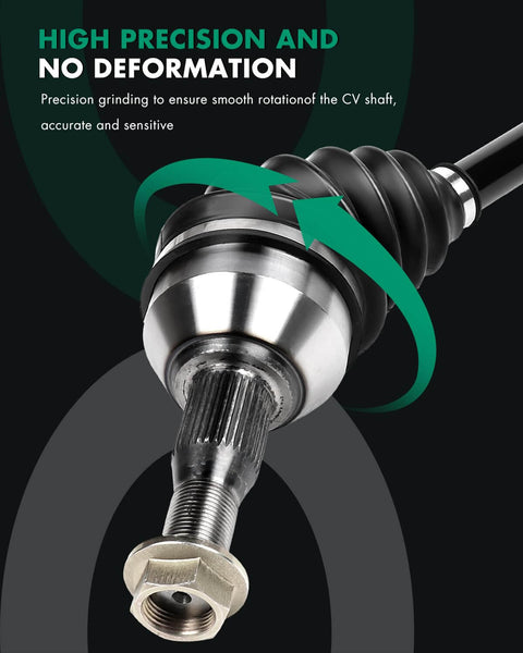 Close-up of a Front Right CV Axle Drive Shaft For Mercedes-Benz E Class 2004-2009 AWD 4Matic Replacement