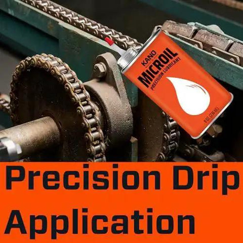 Low Viscosity Drip Oil For Precise Lubrication Of Clocks, Watches, Micrometers, And Small Parts Pro Grade Rust Prevention 8 oz can