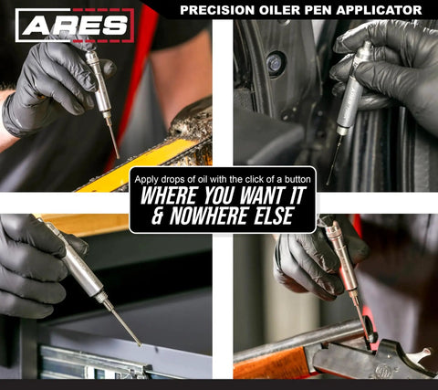 Precision Oiler Pen Applicator For Tight Spaces, An Aluminum 15ml Reservoir Pen That Precisely Applies CLP Ballistol And Other Lubricants