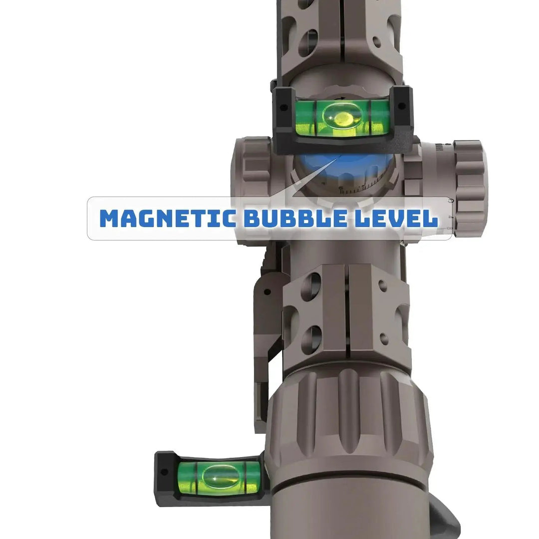 scope leveling kit with magnetic bubble level – Precis...