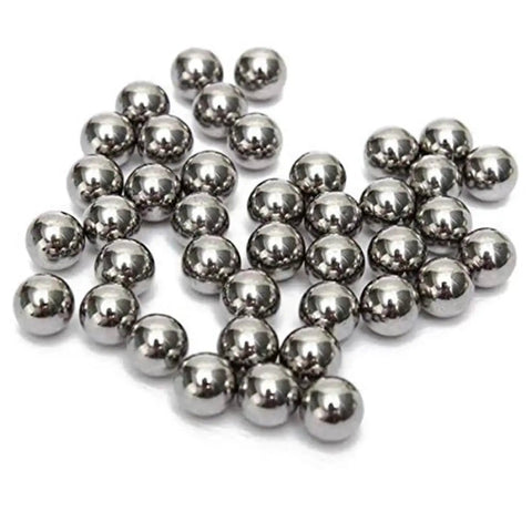 1000 Pcs Five Sixteenths Inch Precision Steel Bearing Balls For Slingshots 8mm Ammo Carbon Steel AISI 1015 Smooth Silver Finish High Quality G1000 Grade Great For Target Practice And Durable Reuse