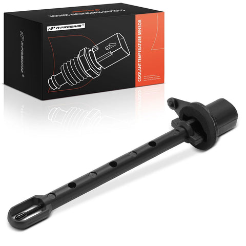 A/C evaporator temp sensor, 2-pin, black plastic; fits Ford Fusion 06-12, Lincoln MKZ 07-12, Mercury Milan 06-11