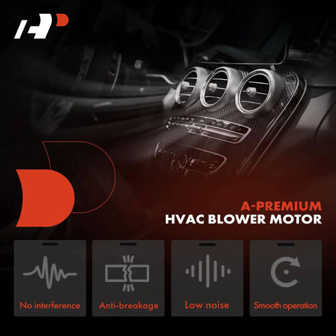 Premium HVAC Heater Blower Motor Assembly for Volkswagen and Audi Vehicles dashboard installation view