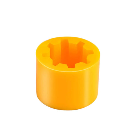 Yellow plastic XTPTFABS PR308 / PR-308 vacuum pump coupler sleeve for PR208, Amazon brand
