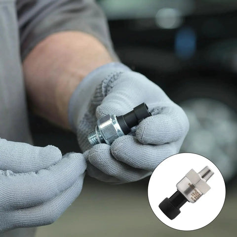 0-200 Psi Pressure Transducer Sensor With 1/8 Inch NPT 316 Stainless Steel Thread And Harness Connector For Oil Fuel Air Water Systems