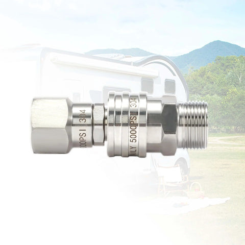 Beast Pro Grade Pressure Washer Adapter Kit With 360 Swivel M22 14mm To 3/8 Inch Quick Connect Stainless Steel Quick Disconnect
