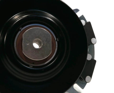 Close-up view of PTO Clutch Compatible with Warner 5218-222 featuring pulley and mounting details