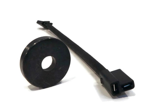PTO Clutch Compatible with Warner 5218-222 5218222, Big Dog Hustler 601331 601331K 787366 787366K parts kit with cable and pulley