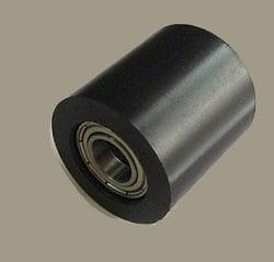 PU10x30x30ZZ Shielded Bearing Covered with Polyurethane Tire 10x30x30mm - VXB Ball Bearings