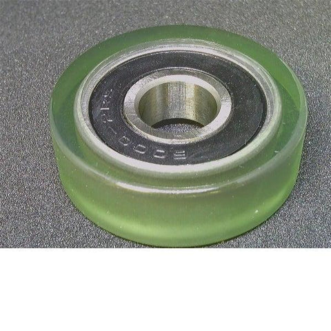 PU10X34X11-2RS Polyurethane Rubber Bearing with tire 10x34x11mm Sealed Miniature - VXB Ball Bearings